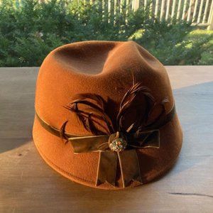 1920's style wool hat from NYC boutique